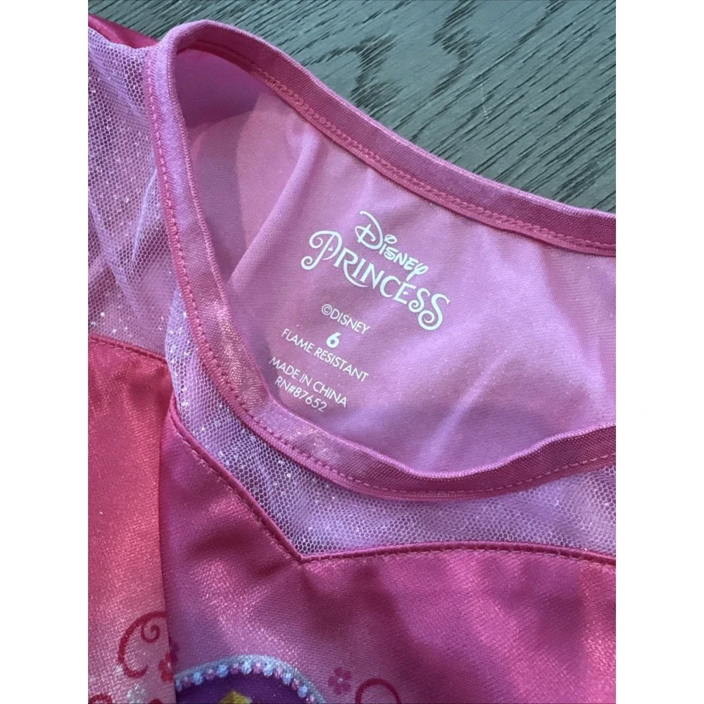 Lot Of 6 Disney Princess Nightgowns Size 6 - Picture 9 of 11